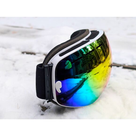 New ELAX Double Layer Anti Fog Lens Ski Goggles Skiing Snowboardin - Picture 5 of 6